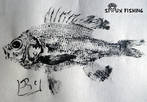 Gyotaku - Perche soleil