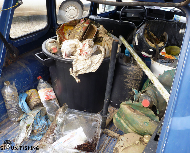 Nettoyage des bords de Seille