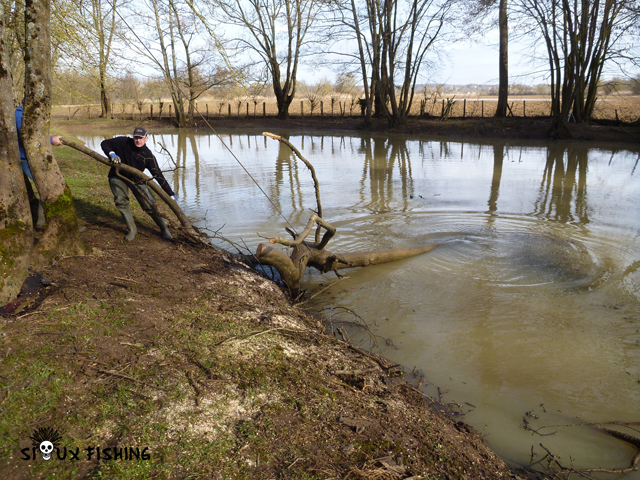 Nettoyage des bords de Seille