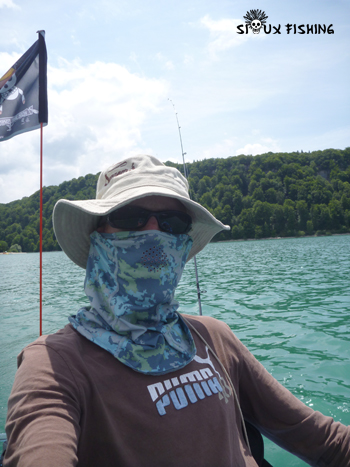 Pêche en kayak au Lac Chalain