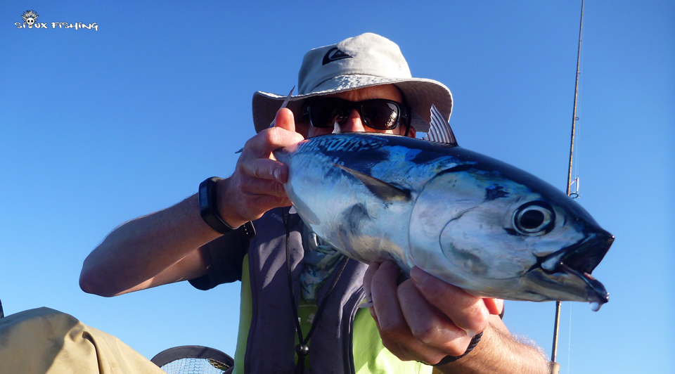 Pêche de la bonite en kayak