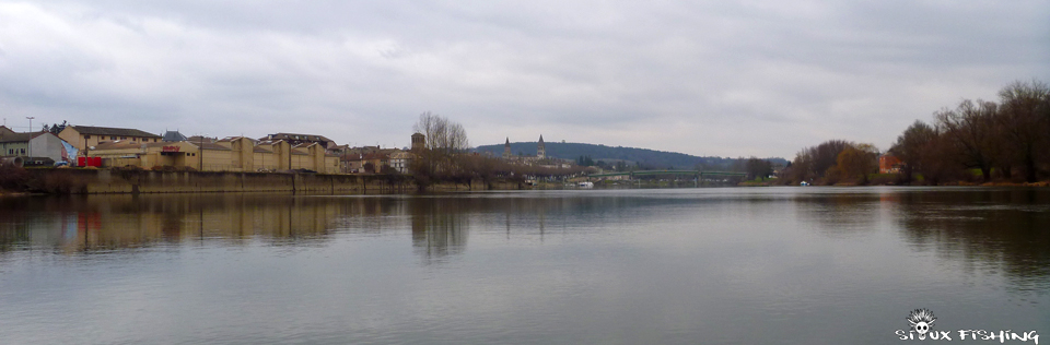 La Saône à Tournus