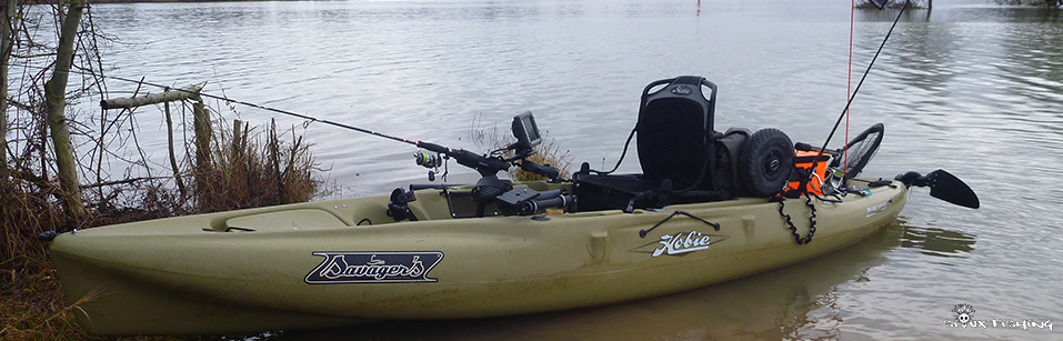 Pêche du sandre en kayak