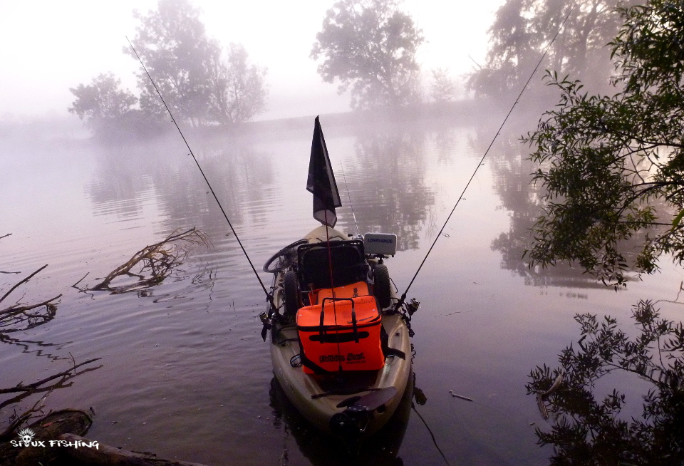 En kayak sur la Seille un matin de septembre En kayak sur la Seille un matin de septembre
