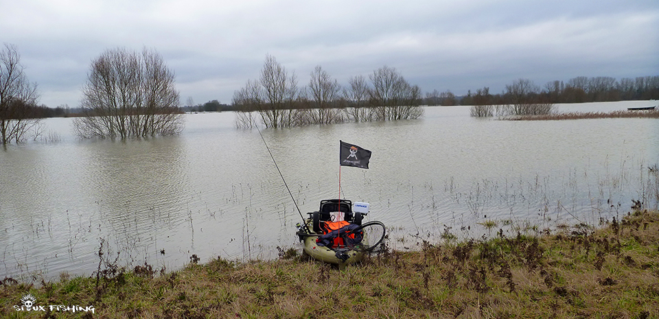 Mise à l'eau en kayak